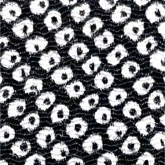 カット済ちりめん かのこ柄 25枚セット