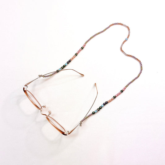 『パールが彩る可能性』メガネチェーン|Hideko Naka GLASSES / NO.9